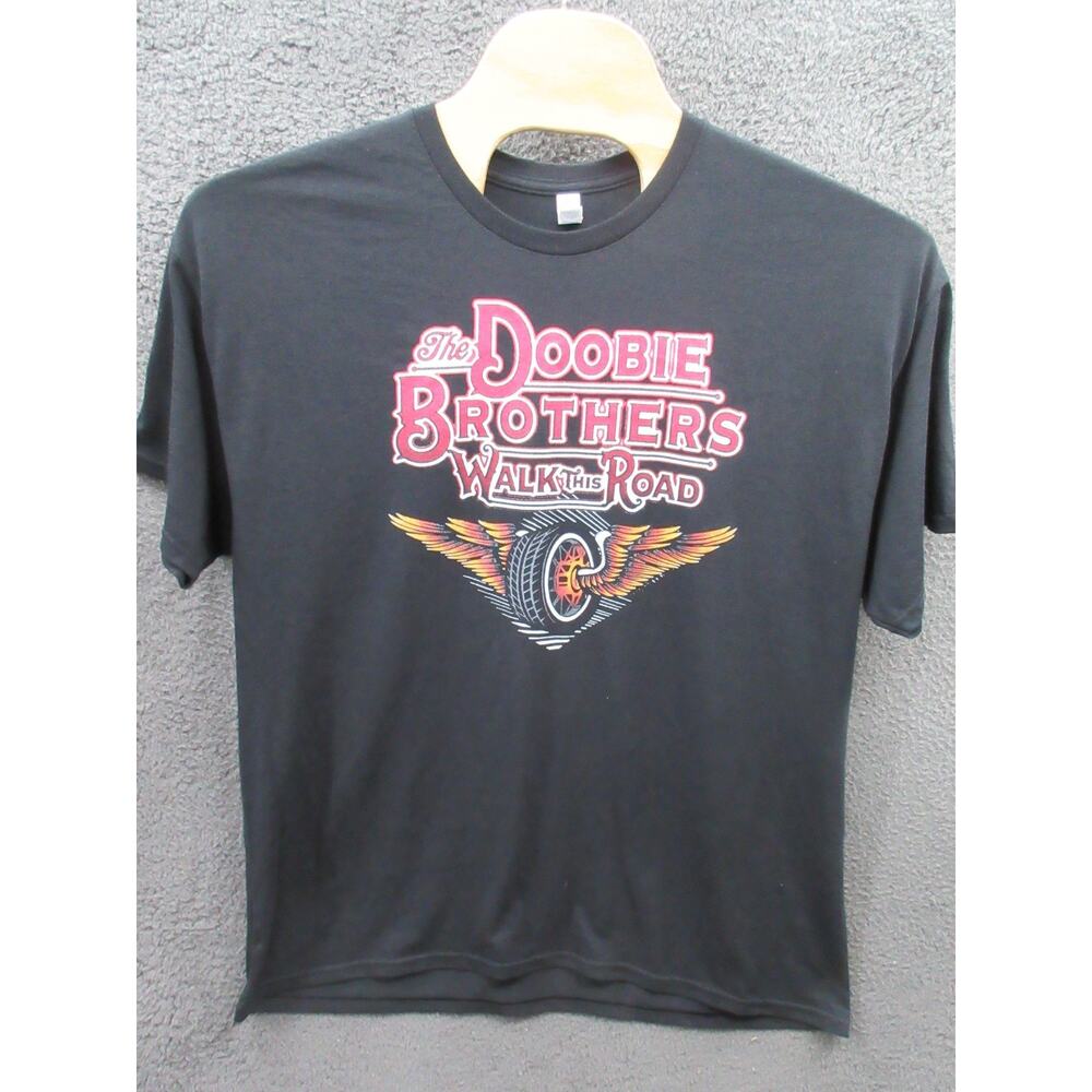 NWOT DOOBIE BROTHERS Walk the Road Tour T-shirt Men's 2XL - Defect